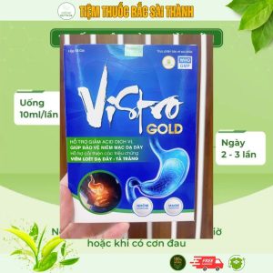 Bộ Đôi Vistro Gold Và Tràng Vị Thống Giúp Bảo Vệ Niêm Mạc Dạ Dày. Hỗ Trợ Giảm Viêm Loét Dạ Dày,