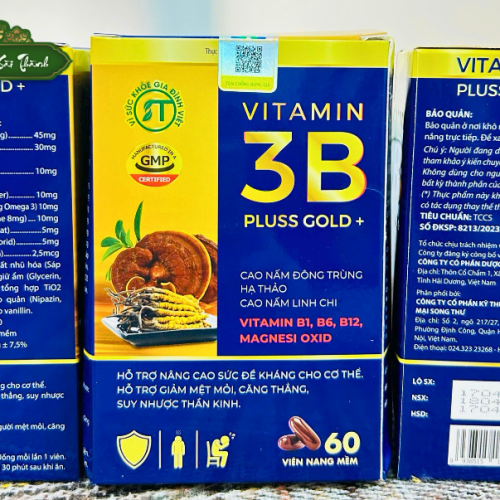 Vitamin 3B Pluss Gold+